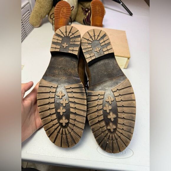 Bed Stu Men's Cap Toe Leather Oxford Shoes Size US 9.5 Factory Distressed - Picture 8 of 11